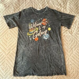 Caution to the Wind Space Sleep Dress | S